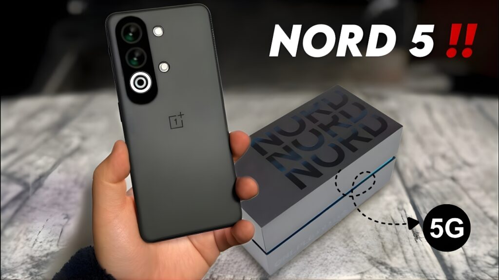 2026 OnePlus Nord 5 5G Revealed - Refined Design, Long Battery Life & Reliable Cameras